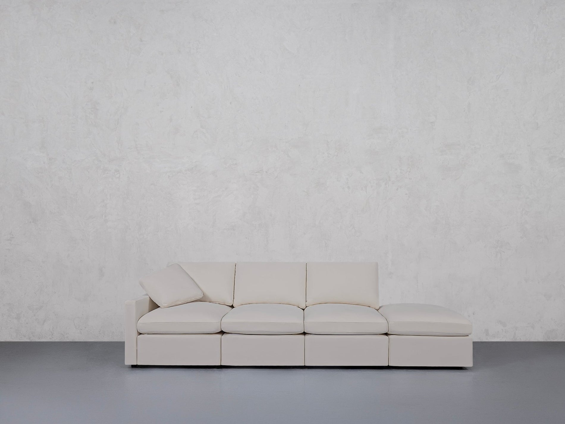 4-Seat Modular Lounger Sofa (Thin Arm) - 7th Avenue