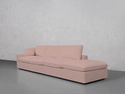 4-Seat Modular Lounger Sofa (Thin Arm) - 7th Avenue