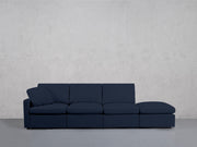 4-Seat Modular Lounger Sofa (Thin Arm) - 7th Avenue