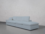 4-Seat Modular Lounger Sofa (Thin Arm) - 7th Avenue