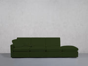 4-Seat Modular Lounger Sofa (Thin Arm) - 7th Avenue