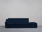 4-Seat Modular Lounger Sofa (Thin Arm) - 7th Avenue