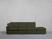 4-Seat Modular Lounger Sofa (Thin Arm) - 7th Avenue