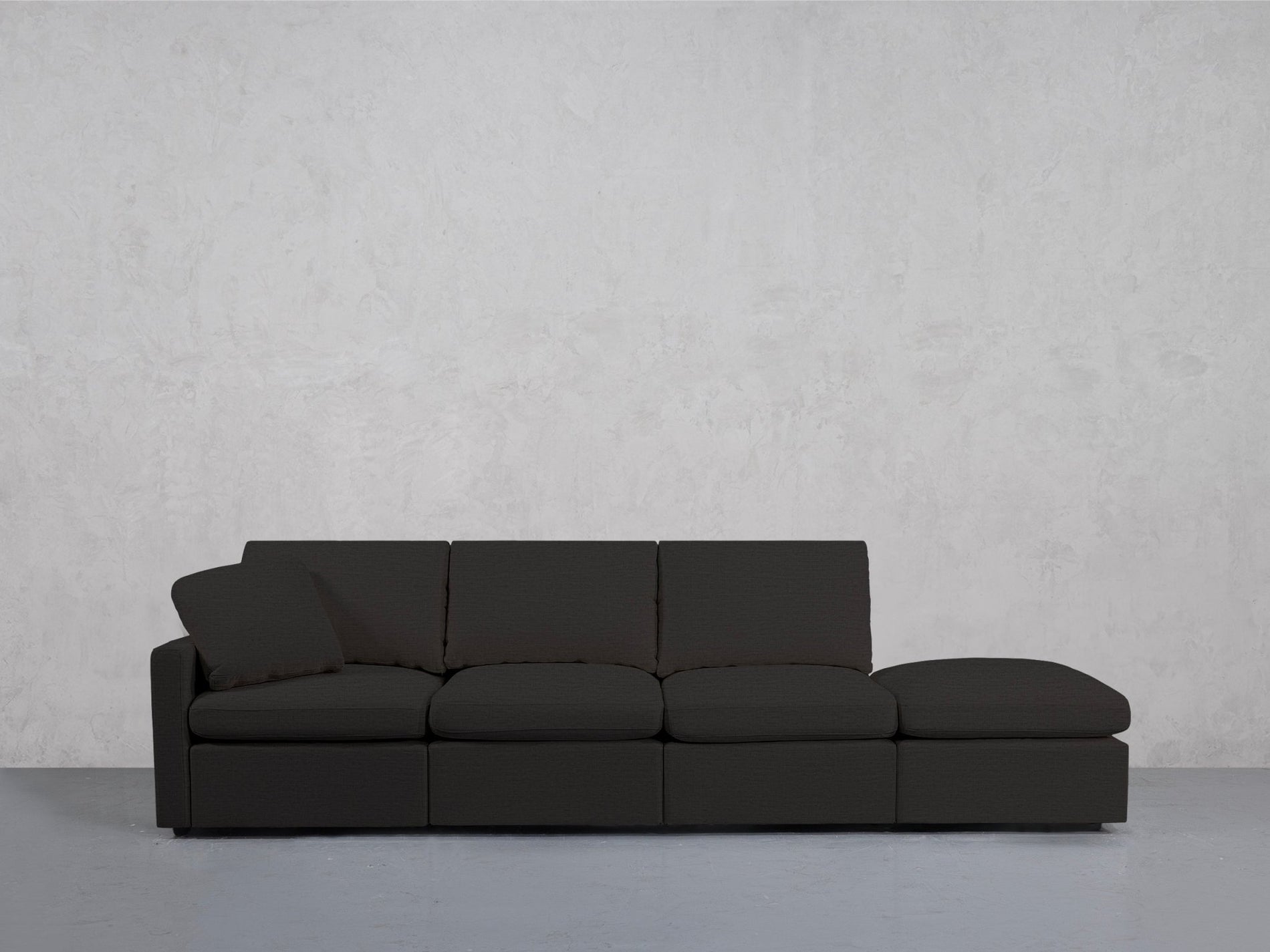 4-Seat Modular Lounger Sofa (Thin Arm) - 7th Avenue
