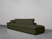 4-Seat Modular Lounger Sofa (Thin Arm) - 7th Avenue