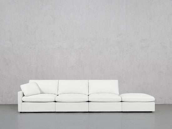 4-Seat Modular Lounger Sofa (Thin Arm) - 7th Avenue