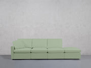 4-Seat Modular Lounger Sofa (Thin Arm) - 7th Avenue
