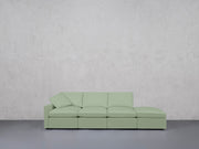 4-Seat Modular Lounger Sofa (Thin Arm) - 7th Avenue