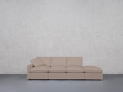 4-Seat Modular Lounger Sofa (Thin Arm) - 7th Avenue
