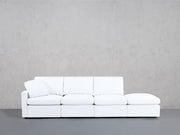 4-Seat Modular Lounger Sofa (Thin Arm) - 7th Avenue
