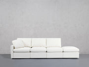 4-Seat Modular Lounger Sofa (Thin Arm) - 7th Avenue
