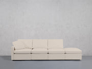 4-Seat Modular Lounger Sofa (Thin Arm) - 7th Avenue
