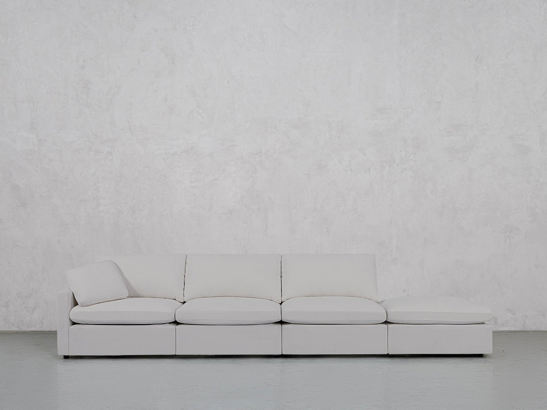 4-Seat Modular Lounger Sofa (Thin Arm) - 7th Avenue