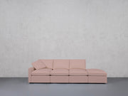 4-Seat Modular Lounger Sofa (Thin Arm) - 7th Avenue