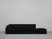 4-Seat Modular Lounger Sofa (Thin Arm) - 7th Avenue