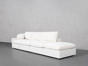 4-Seat Modular Lounger Sofa (Thin Arm) - 7th Avenue