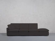 4-Seat Modular Lounger Sofa (Thin Arm) - 7th Avenue