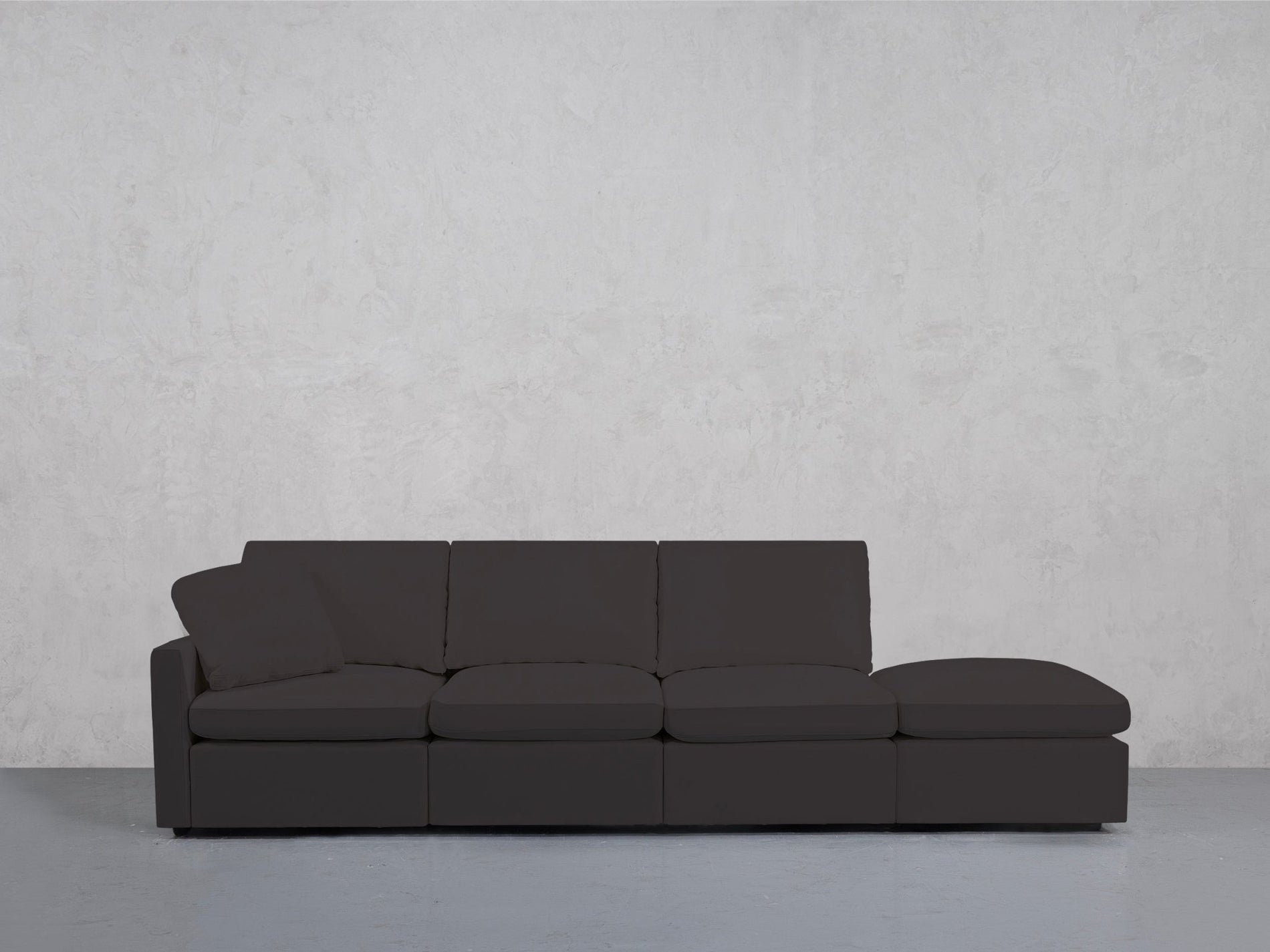 4-Seat Modular Lounger Sofa (Thin Arm) - 7th Avenue