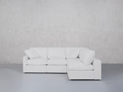 4-Seat Modular Open Corner Right Sectional (Thin Arm) - 7th Avenue
