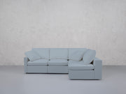 4-Seat Modular Open Corner Right Sectional (Thin Arm) - 7th Avenue