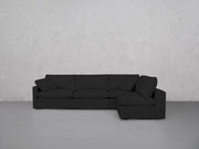 4-Seat Modular Open Corner Right Sectional (Thin Arm) - 7th Avenue