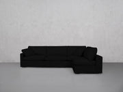 4-Seat Modular Open Corner Right Sectional (Thin Arm) - 7th Avenue