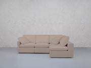 4-Seat Modular Open Corner Right Sectional (Thin Arm) - 7th Avenue