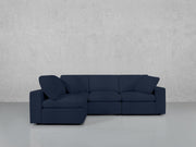 4-Seat Modular Open Corner Sectional - 7th Avenue