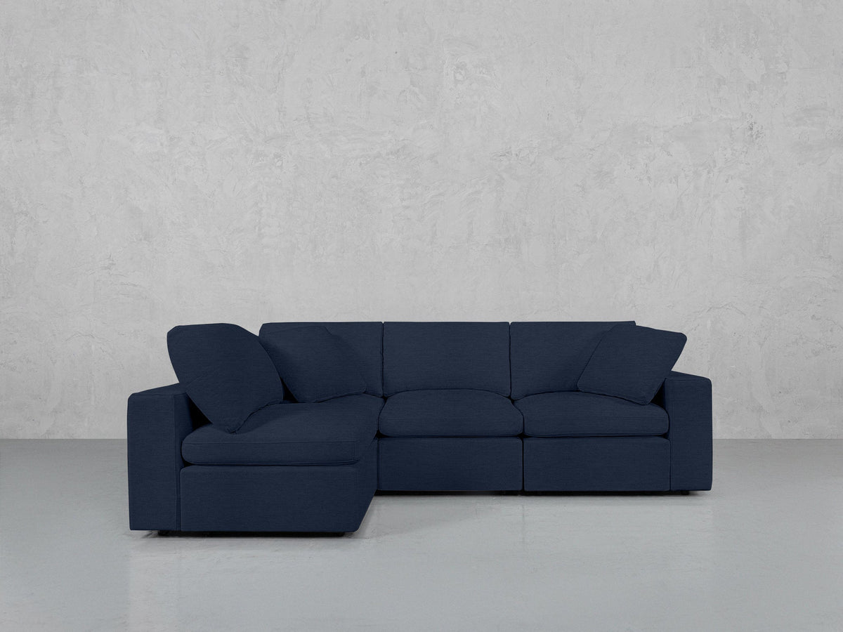 4-Seat Modular Open Corner Sectional - 7th Avenue