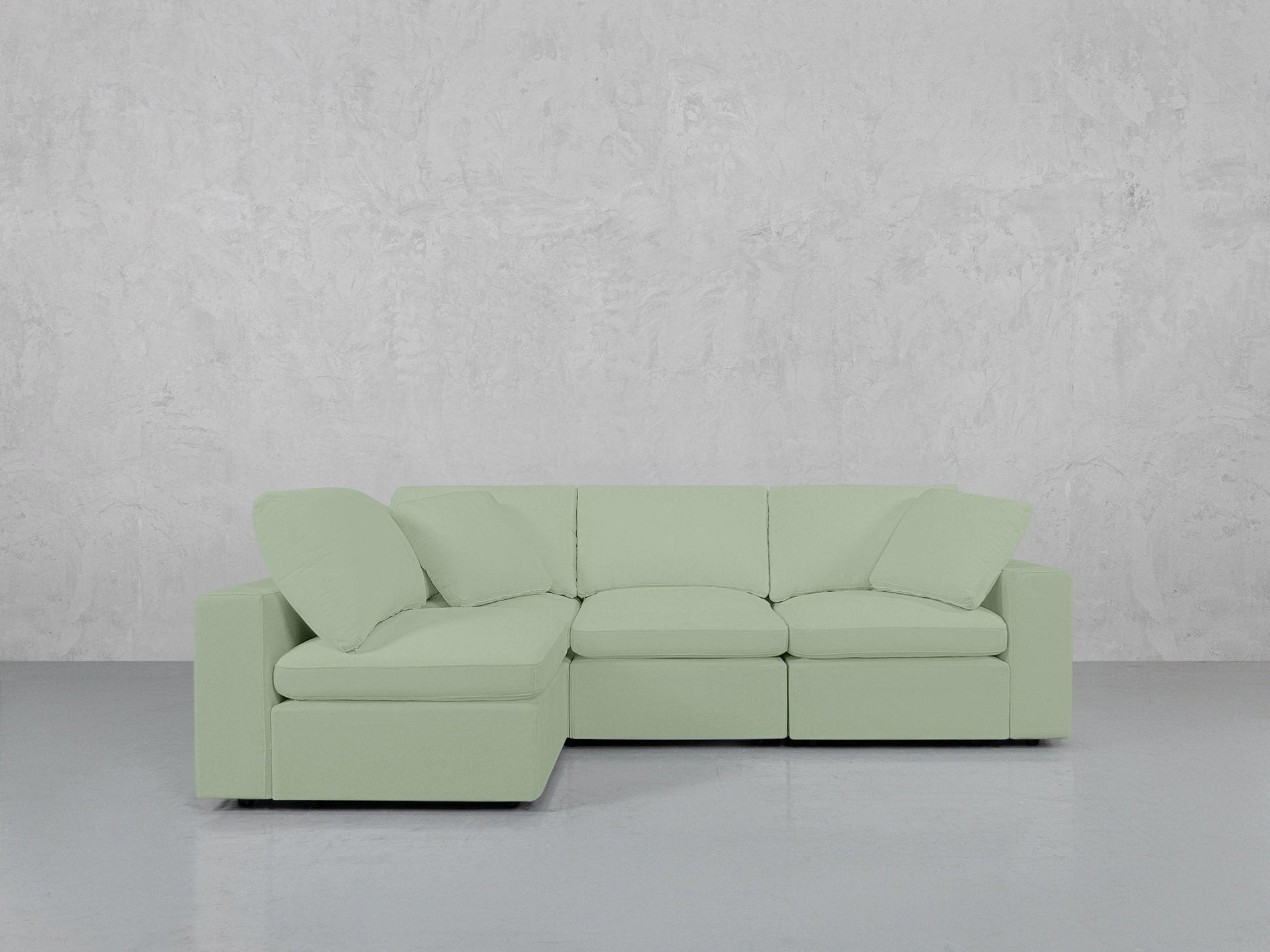 4-Seat Modular Open Corner Sectional - 7th Avenue