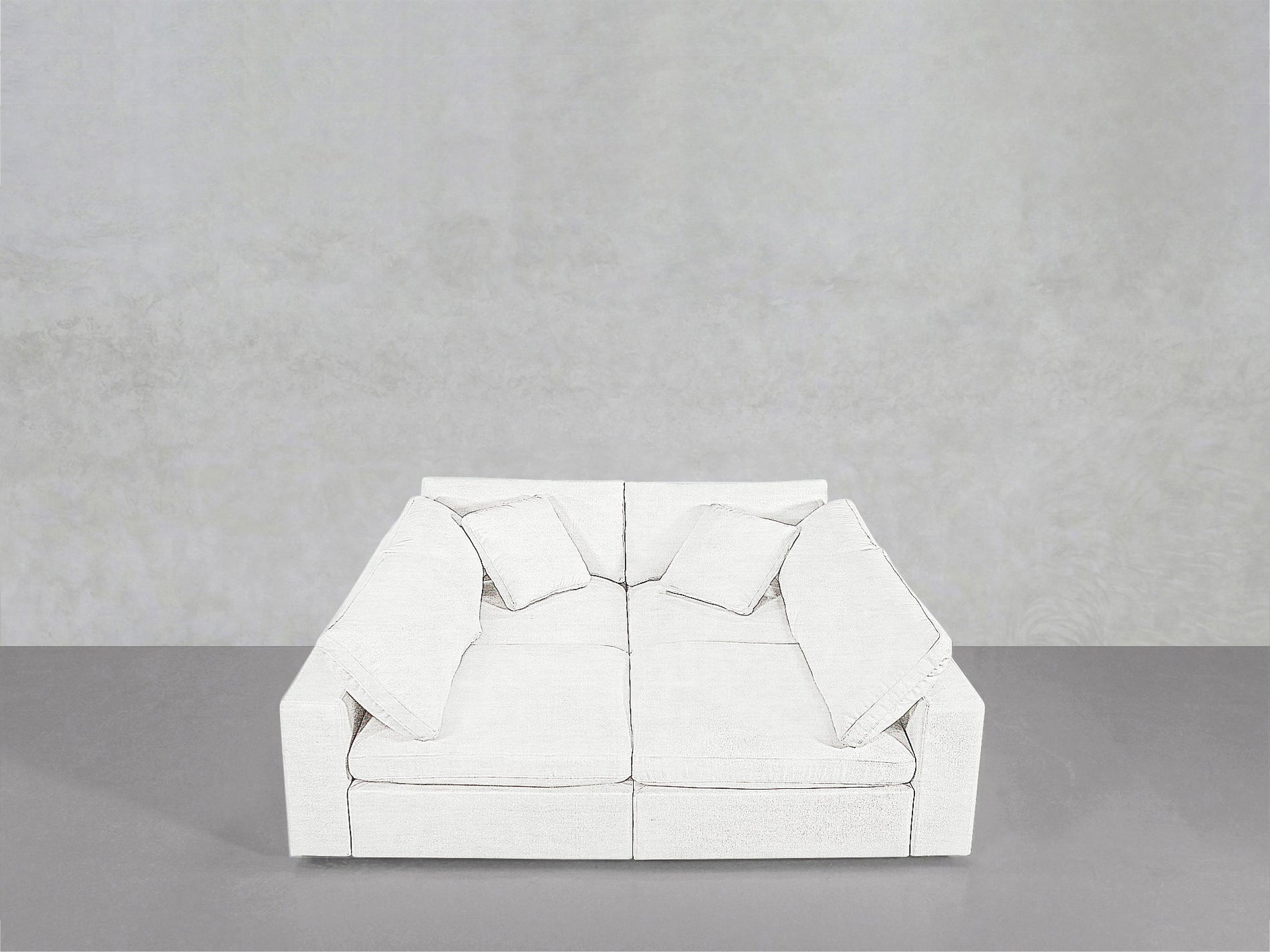 4 - Seat Modular Open Corner Sectional - 7th Avenue
