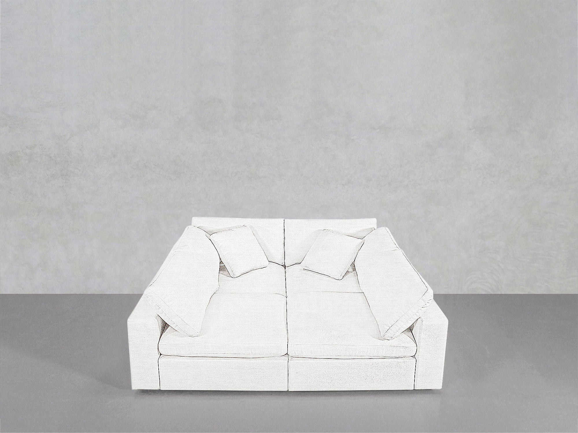 4 - Seat Modular Open Corner Sectional - 7th Avenue