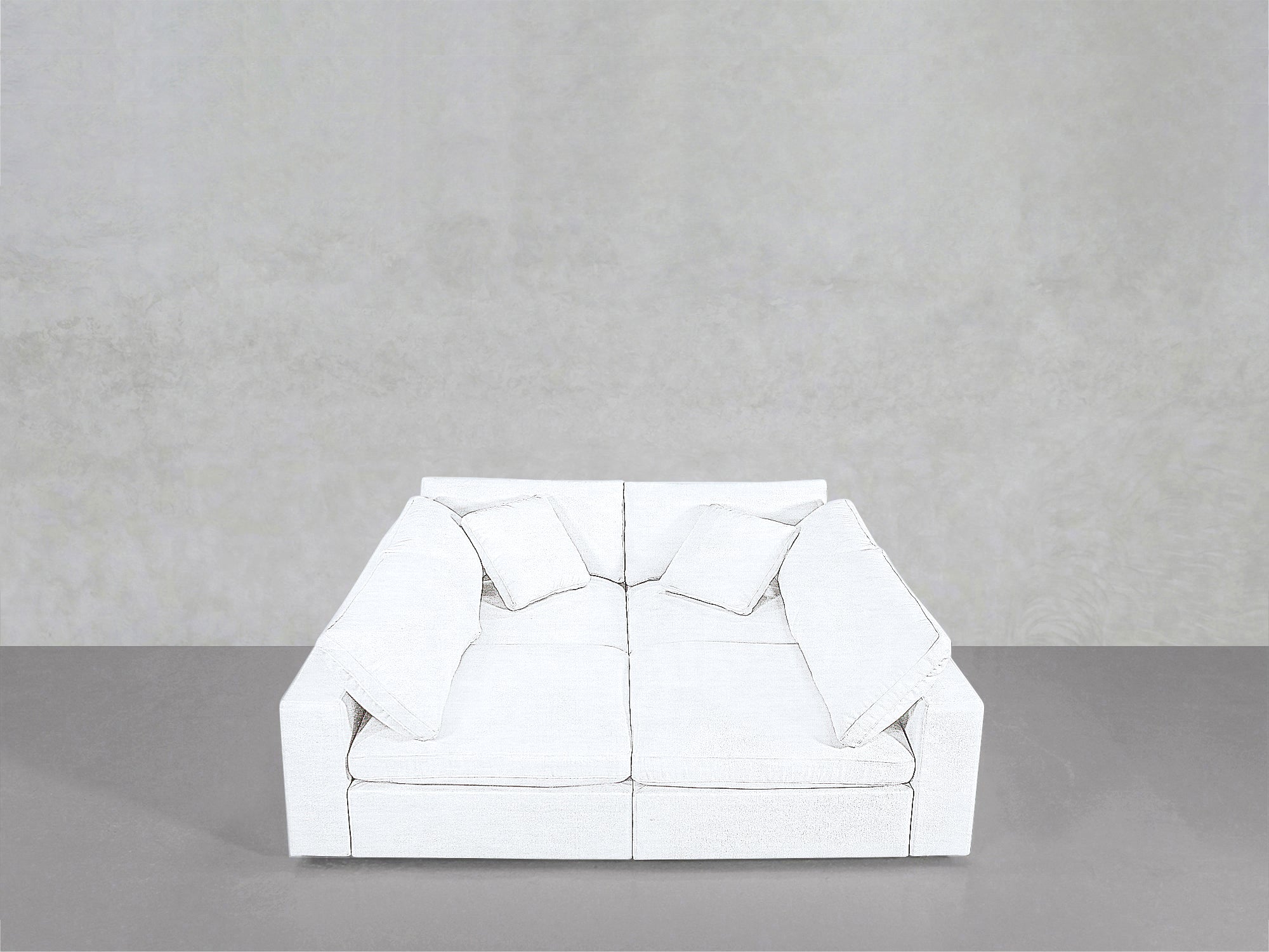 4 - Seat Modular Open Corner Sectional - 7th Avenue