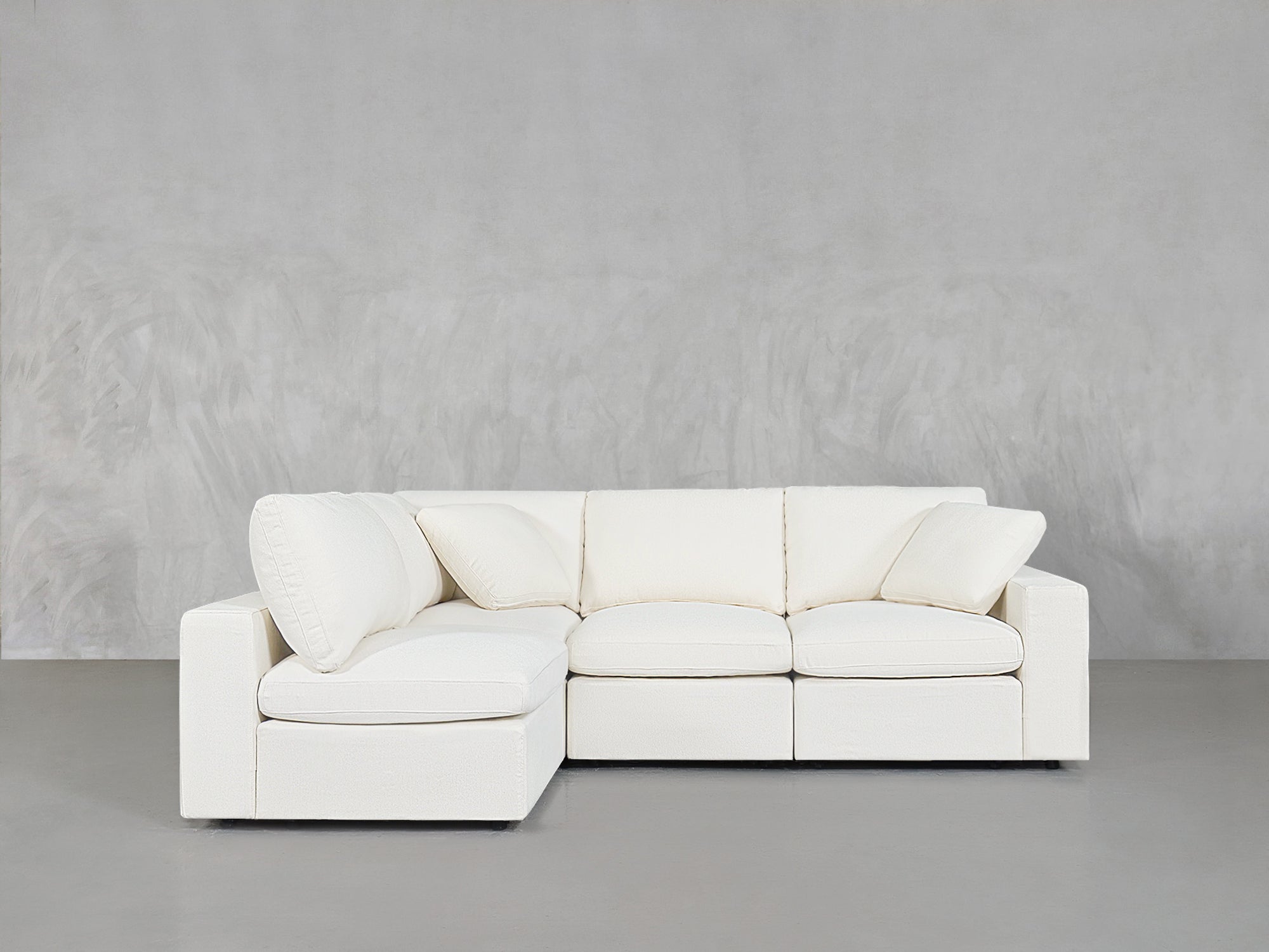 4-Seat Open Corner Sectional Sofa | 7th Avenue