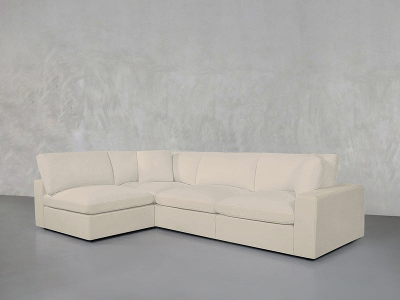 4-Seat Modular Open Corner Sectional - Extra-Deep - 7th Avenue