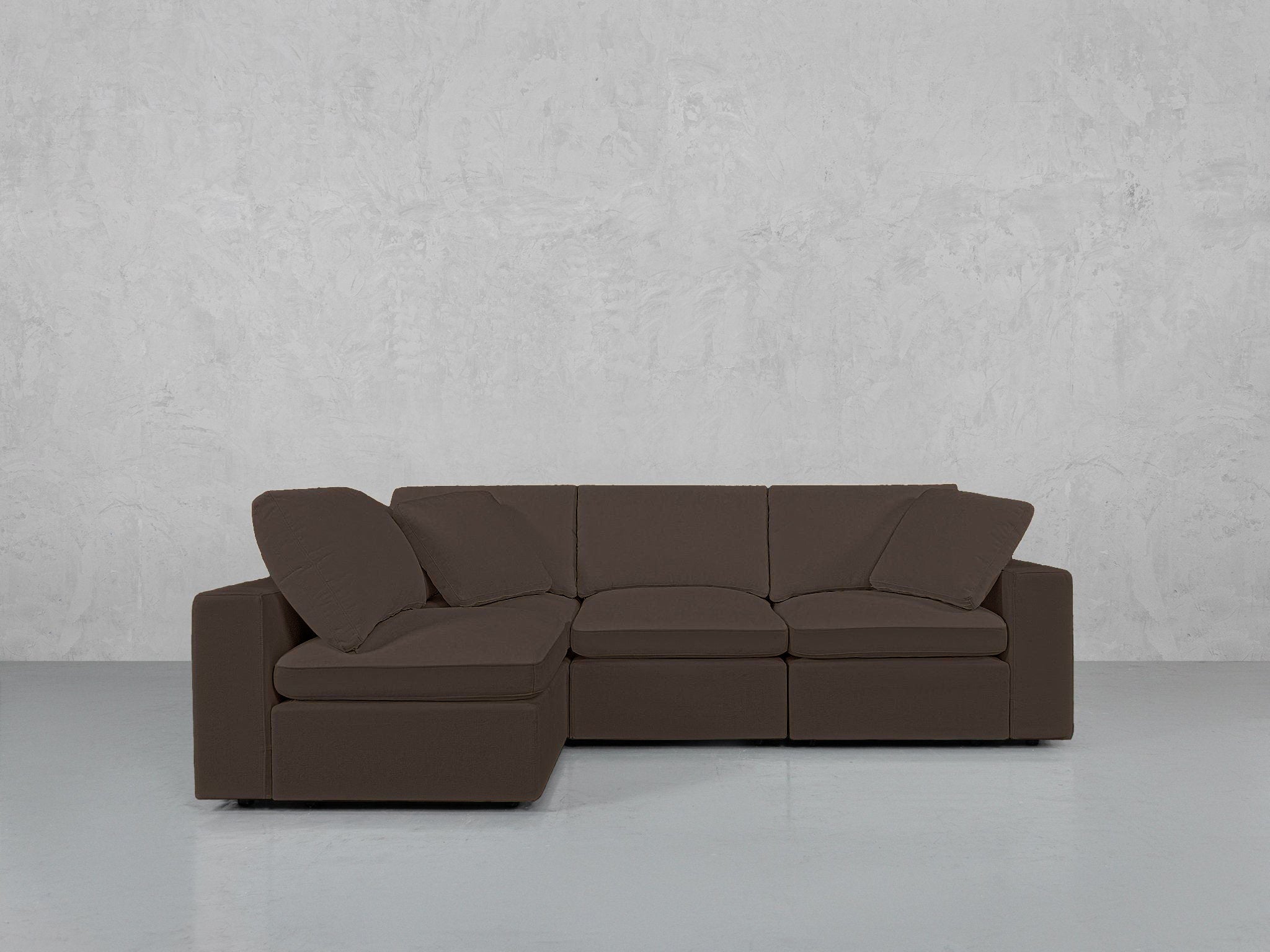 4 - Seat Modular Open Corner Sectional - 7th Avenue