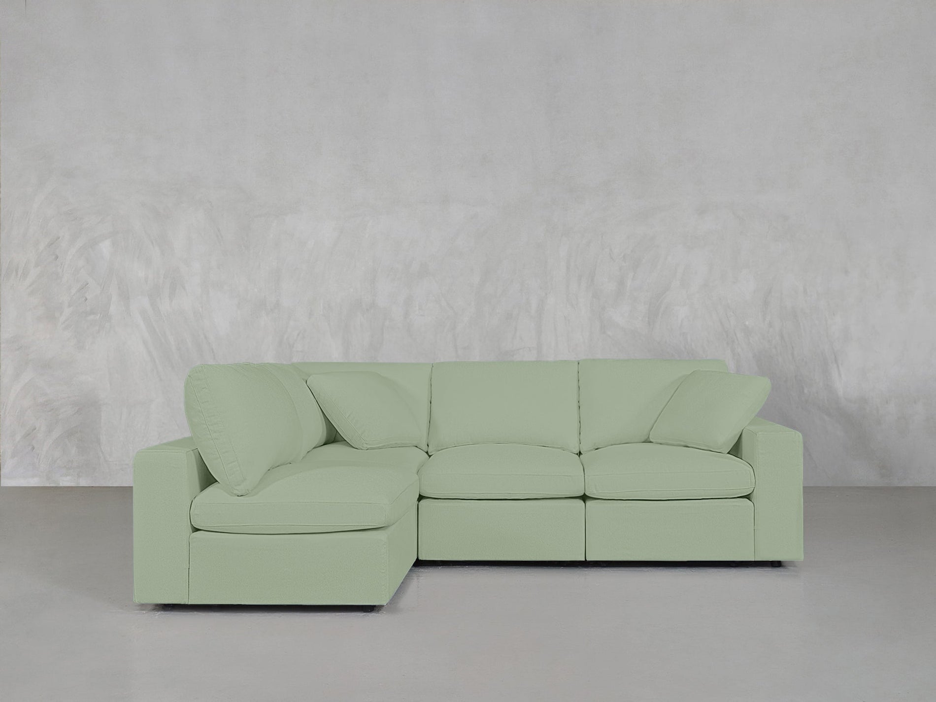 4-Seat Modular Open Corner Sectional - 7th Avenue