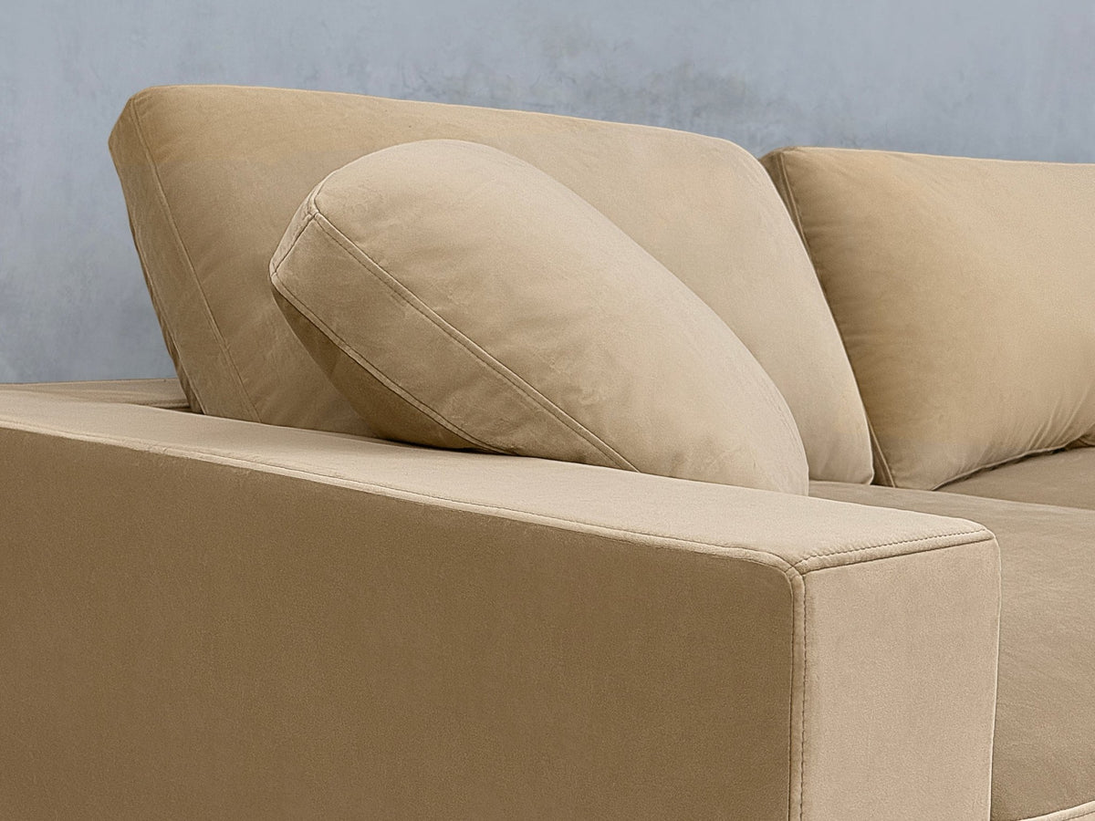 Camel Beige (Velvet) - Arm - 7th Avenue