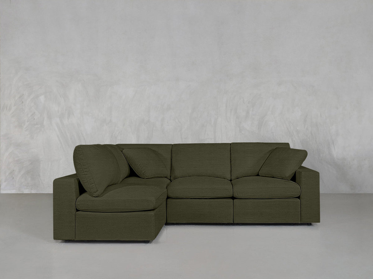 4-Seat Modular Open Corner Sectional - 7th Avenue
