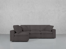 4 - Seat Modular Open Corner Sectional - 7th Avenue