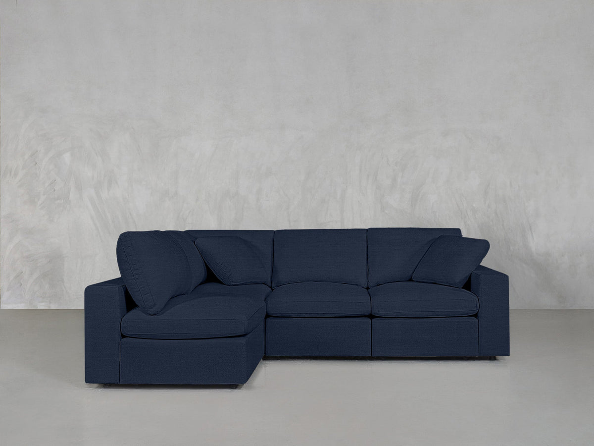4-Seat Modular Open Corner Sectional - 7th Avenue