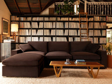 Chocolate Brown - (Velvet) - Life Style - 1 - 7th Avenue