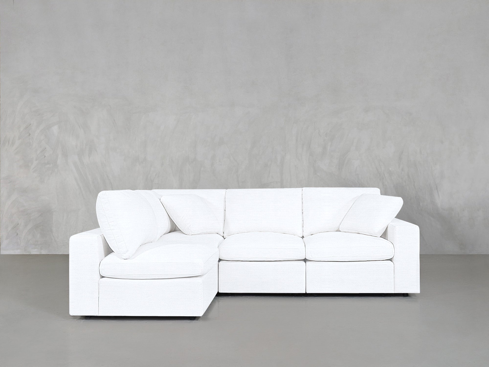 4-Seat Open Corner Sectional Sofa | 7th Avenue