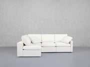 4-Seat Modular Open Corner Sectional (Thin Arm) - 7th Avenue
