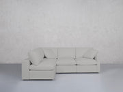 4-Seat Modular Open Corner Sectional (Thin Arm) - 7th Avenue