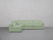 4-Seat Modular Open Corner Sectional (Thin Arm) - 7th Avenue