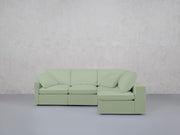 4-Seat Modular Open Corner Right Sectional (Thin Arm)