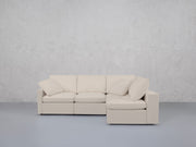 4-Seat Modular Open Corner Right Sectional (Thin Arm)
