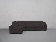 4-Seat Modular Open Corner Sectional (Thin Arms) - 7th Avenue