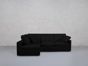 4-Seat Modular Open Corner Sectional (Thin Arms) - 7th Avenue
